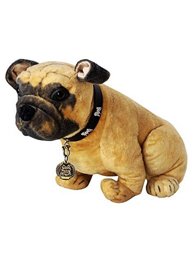 Round Shape Print Tag Cum Collar Charm For Dog And Puppy (Antique Golden), Antique -Golden, Medium, - Image 3