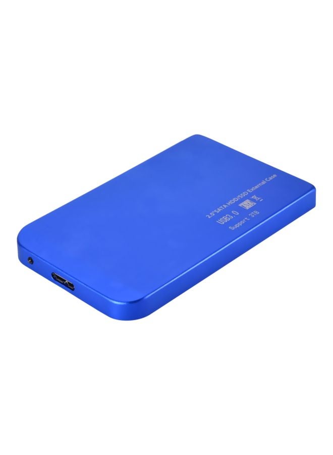 SATA SSD Hard Disk Case Blue - Image 1