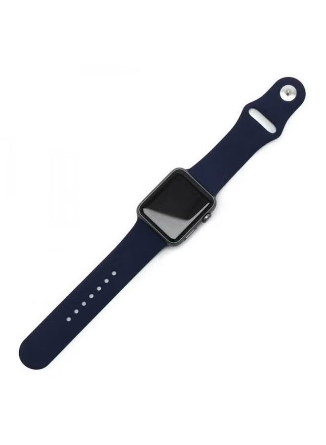 vesus Replacement Band With Clasp And Axle Connector Dark Blue