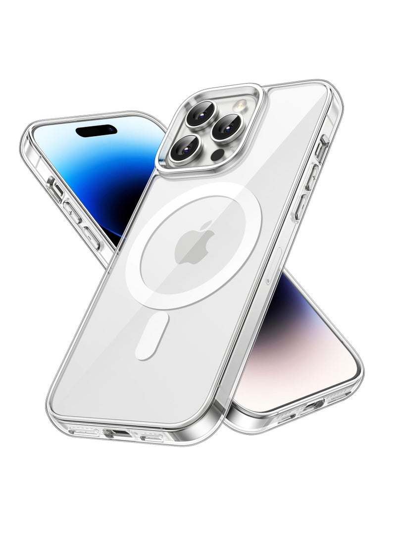 DUSALA IPhone 14 Pro Max Case Camera Control Compatible with MagSafe Shockproof Military-Grade Protection Magnetic Phone Case for iPhone 14 Pro Max Classic Hybrid Case Clear - Image 1