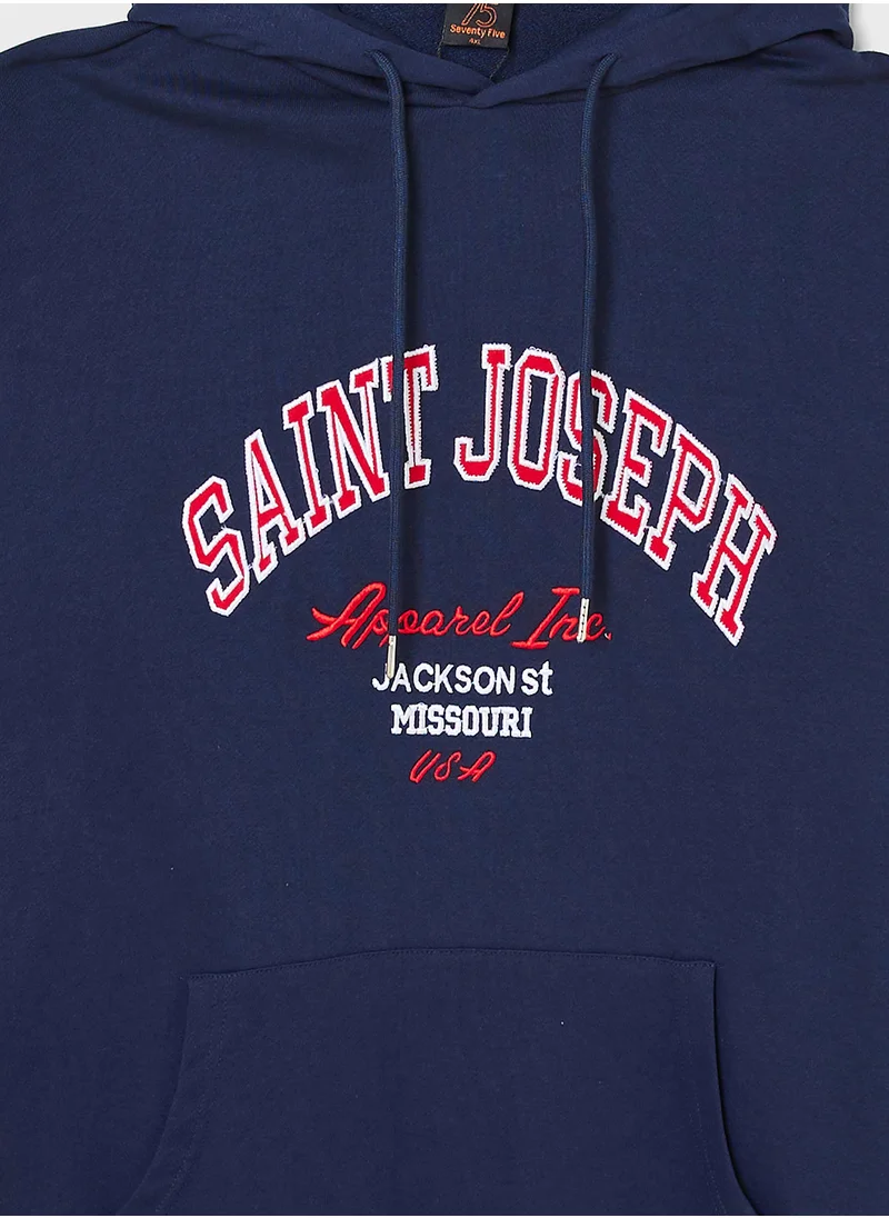 Seventy Five Varsity Pullover Hoodie