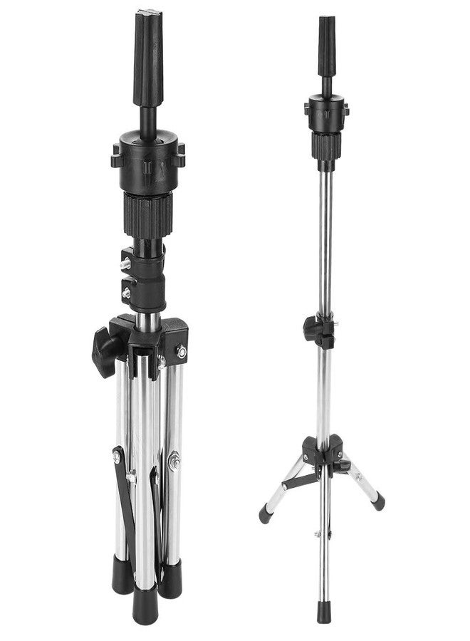 HURRISE Mannequin Head for Hair Practice, Professional Hairdressing Training Head with Tripod Stand, Adjustable Wig Head for Styling, Cutting, Braiding, and Cosmetology Practice - Image 5