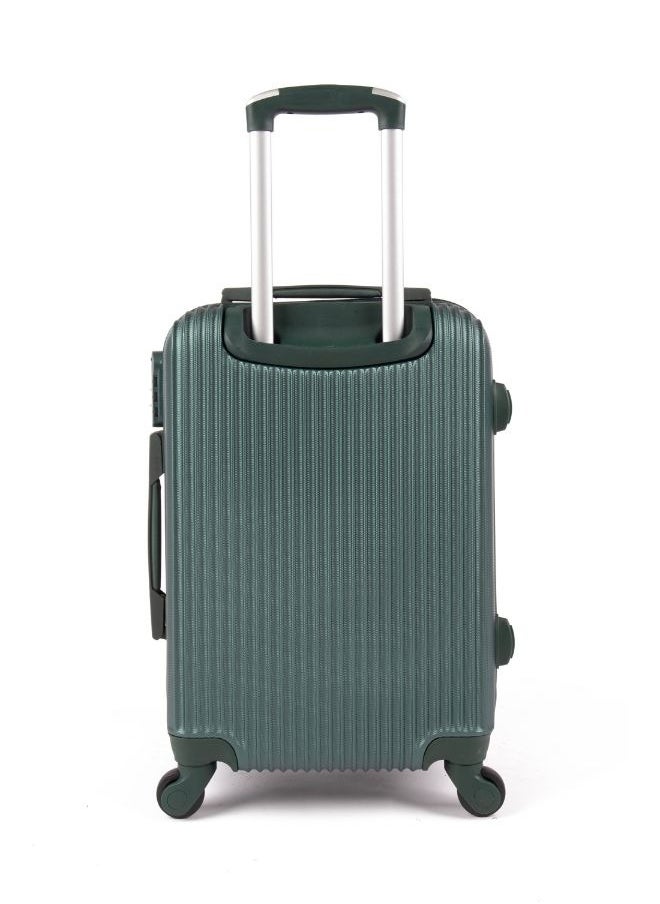 LIMRA - Hardside 6 Piece Luggage Trolley Set Green - Image 1