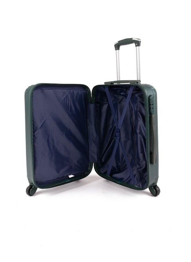 LIMRA - Hardside 6 Piece Luggage Trolley Set Green - Image 1