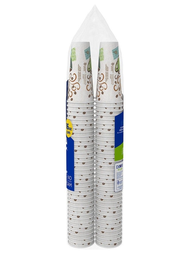 ديكسي أكواب ورقية معزولة من ديكسي بيرفكت تاتش، ساخنة/باردة، لون قهوة ضبابي، 16 أونصة (144 كوبًا) - Image 3