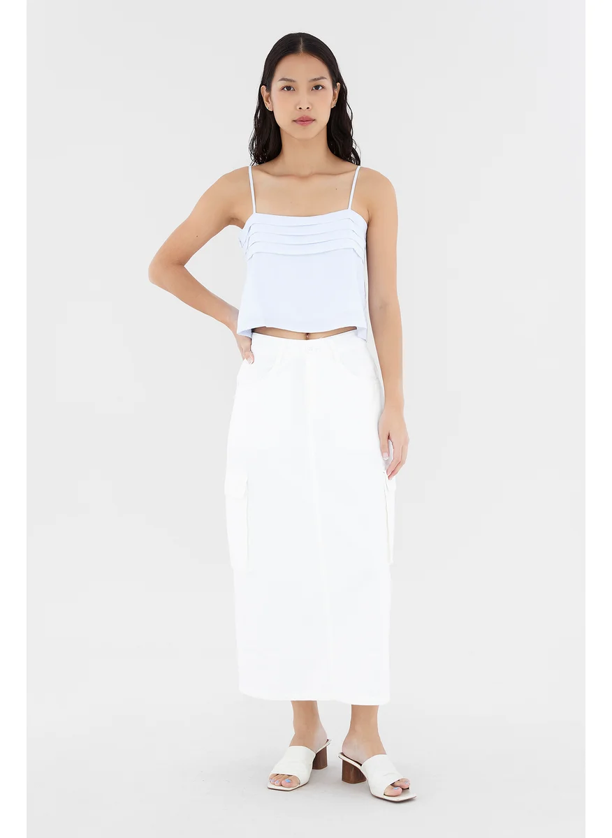 The Editor's Market Arvide Cargo Skirt