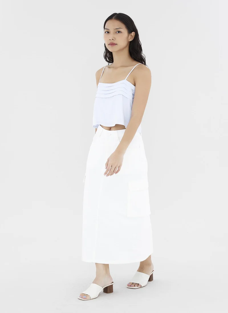 The Editor's Market Arvide Cargo Skirt