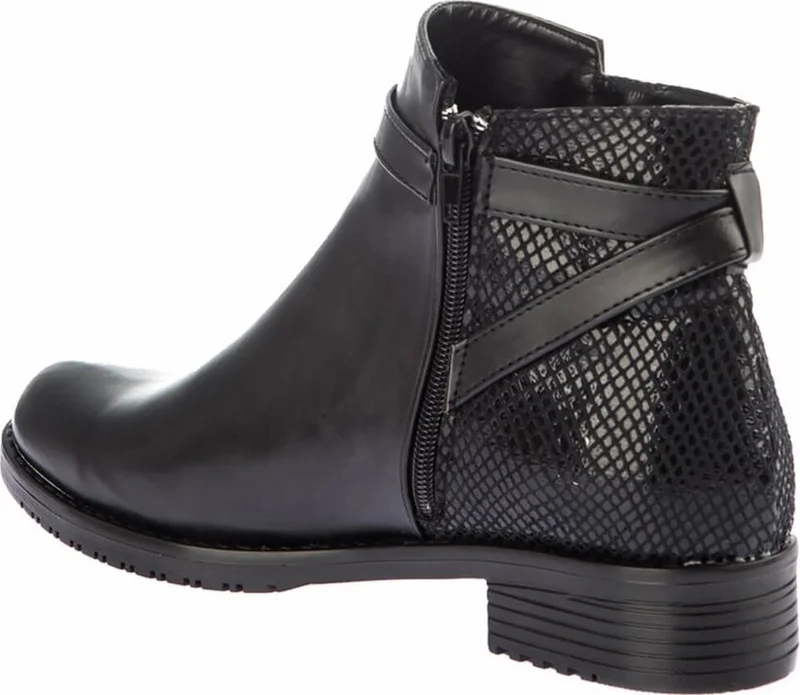 Fox Shoes Black Snake Women's Boots E726490009