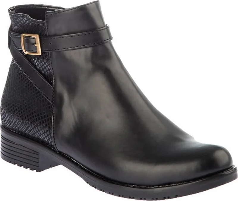 Fox Shoes Black Snake Women's Boots E726490009