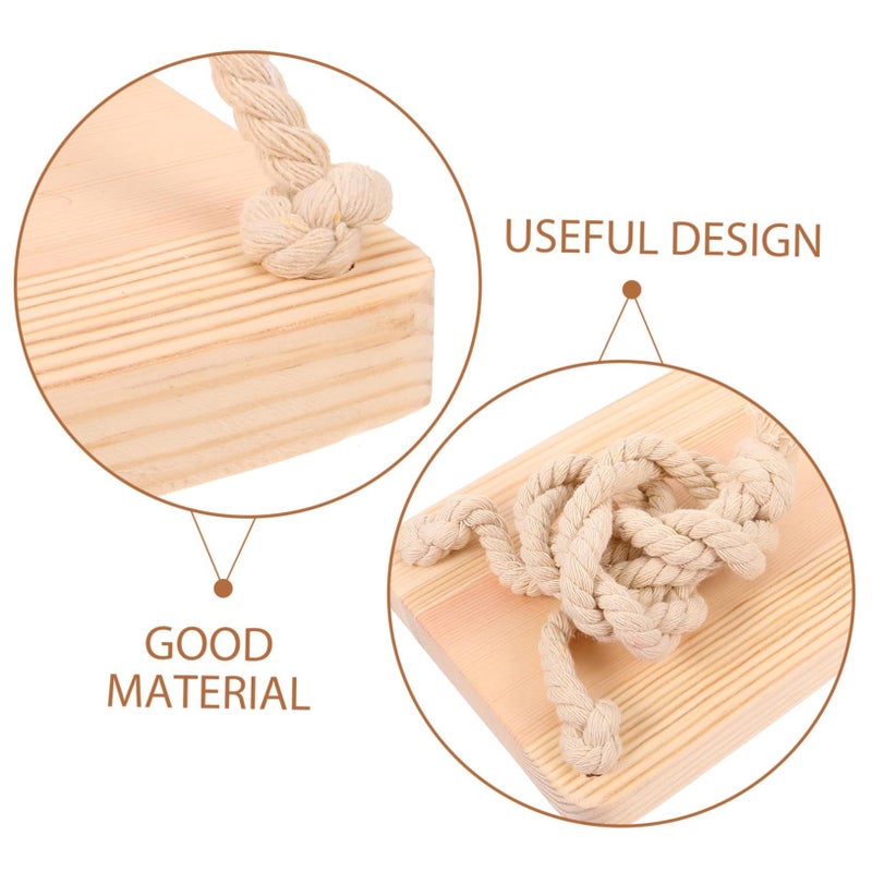 Wooden Baby Photography Prop Swing Hanging Chair For Boys Girls Photo Studio - Image 4