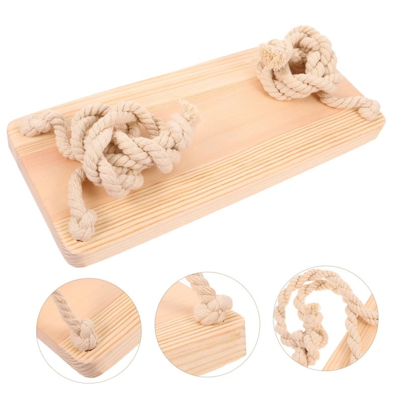 Wooden Baby Photography Prop Swing Hanging Chair For Boys Girls Photo Studio - Image 5