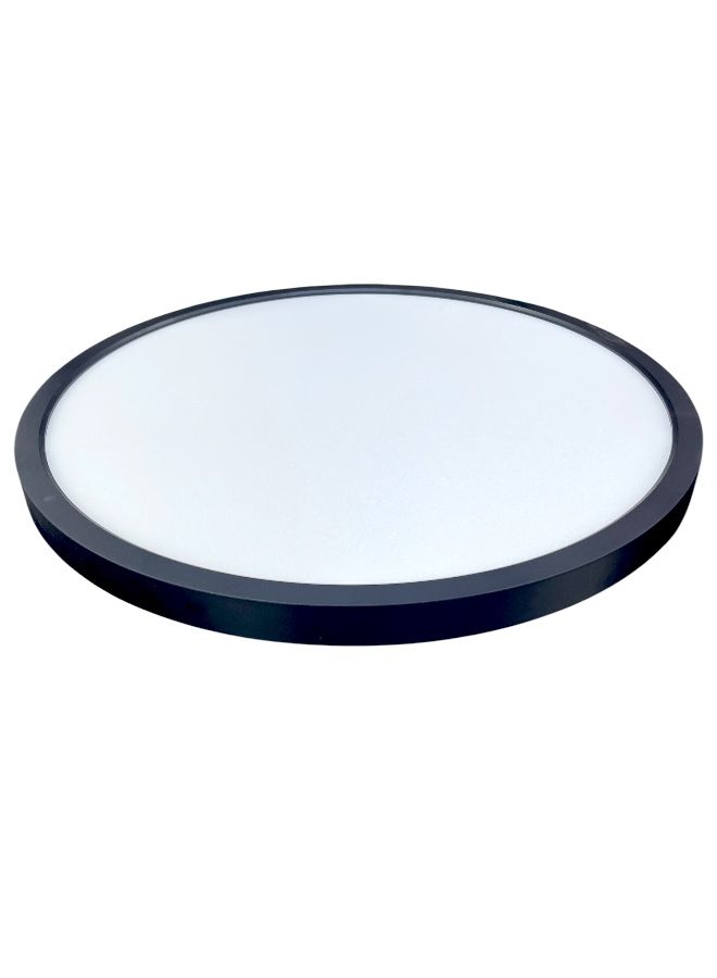 Liper Round LED Downlight 40W - Black Frame - White Light - Size 40cm - Image 3