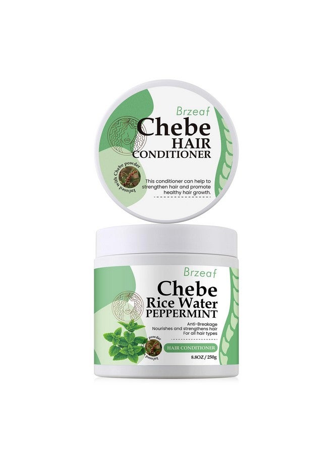 Brzeaf Rzeaf Chebe Leave In Conditioner For Hair Growth With Rice Water & Chebe Powder (8.8 Oz) Super Moisturizing & Promote Hair Growth Natural Chebe Leave In Conditioner Deter Hair Breakage - Image 2