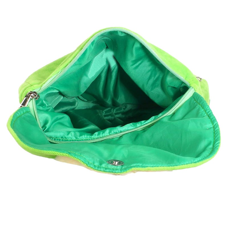 Frantic حقيبة مدرسية مخملية للأطفال حقيبة ظهر لطيفة للبنات الصغيرات حقائب سفر مثالية للبنات والأولاد لرحلات النزهة (2-5 سنوات) - Image 4