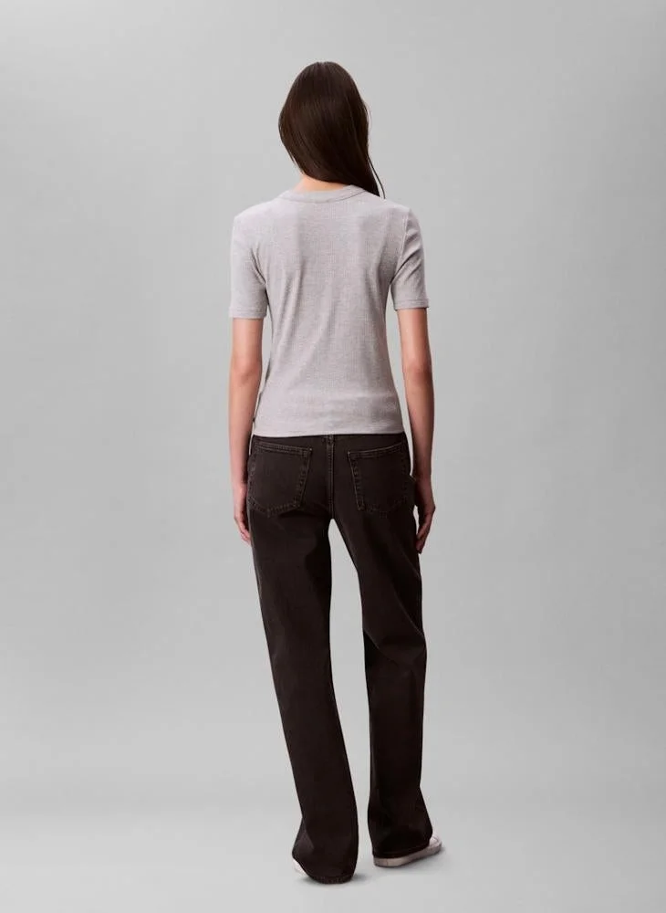 Calvin Klein Jeans Logo Crew Neck T-Shirt
