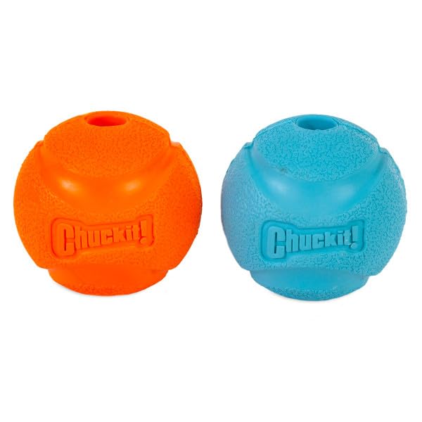 Chuckit! Medium Fetch Ball 2.5", 2 Pack (Colors Vary) - Image 2