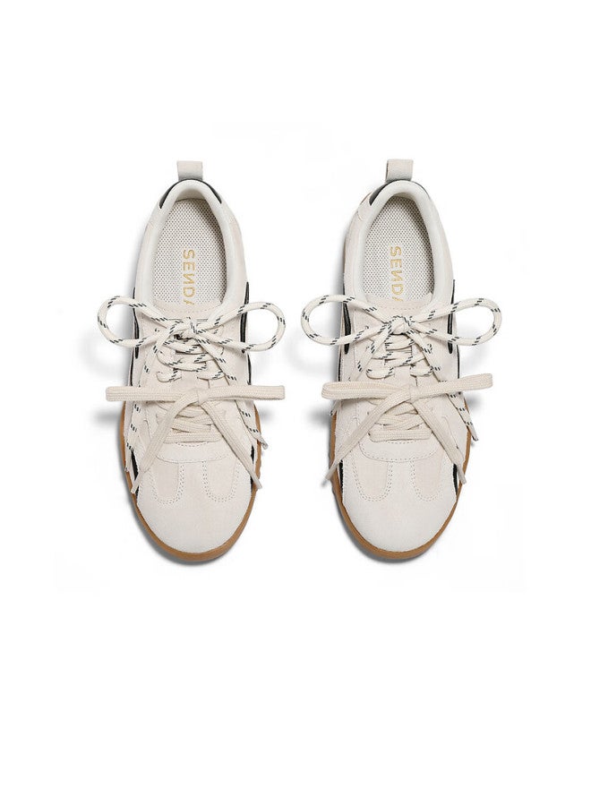 Senda a Women's Outdoor Sports Casual Sneakers 4nr26am5 Beige Size 40 - Image 3