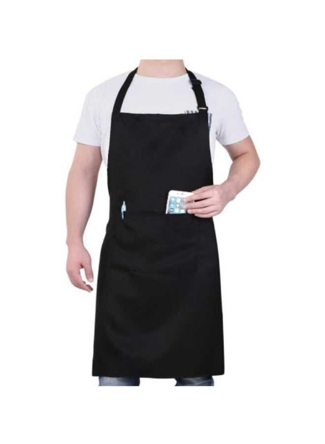 مئزر رجالي ونسائي قابل للتعديل مقاوم للماء والبقع للمطبخ والمطعم - Image 1