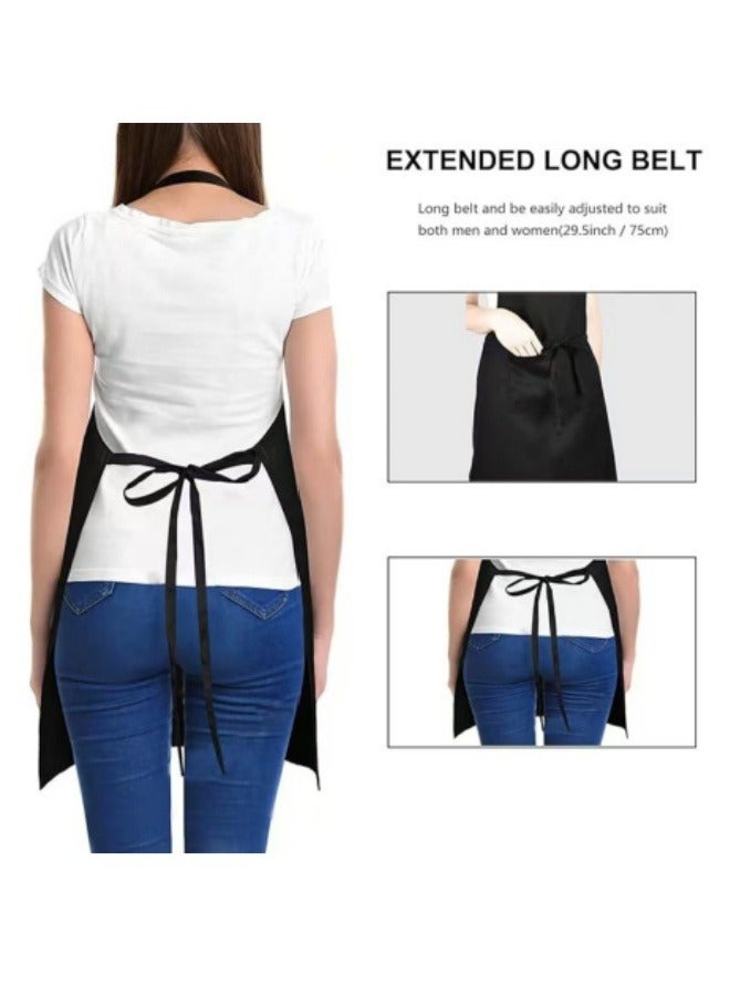 مئزر رجالي ونسائي قابل للتعديل مقاوم للماء والبقع للمطبخ والمطعم - Image 3