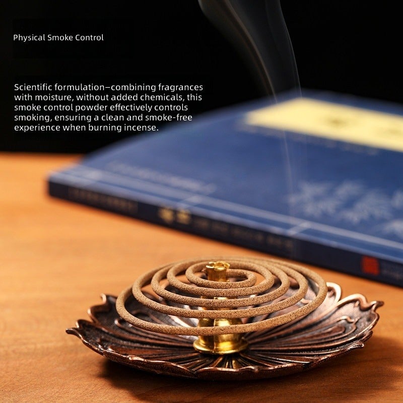 Old Sandalwood Incense, Household Indoor Long-Lasting Osmanthus Scent for Sleep Aid, Mugwort Mosquito Coil, Premium Coil Incense, Natural Agarwood - Image 4