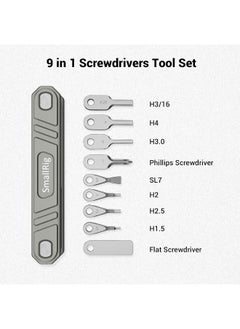 SMALLRIG SMALLRIG Universal Folding Tool Multi-Tool for Videographers, Tool Set with Nine Functional Tools Included  - Image 2
