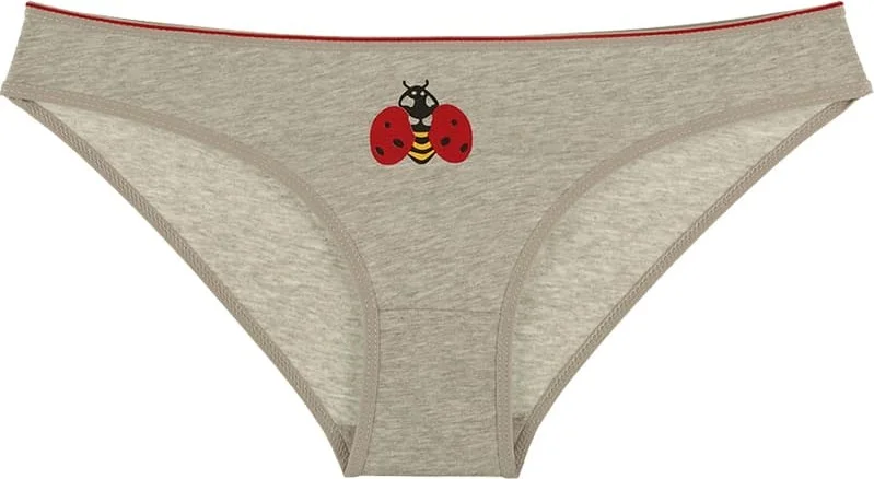 Donella 10 Pcs Colorful Ladybug Printed Women's Panties - 21341135UB