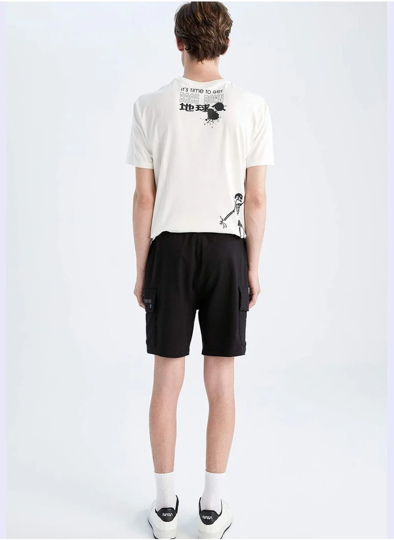 DeFacto Man Slim Fit Bottom Knitted Short