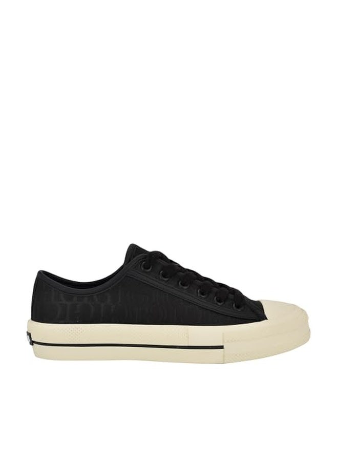 Guess Women's Carey Sneaker, Black Logo 001, 6.5 - Image 1
