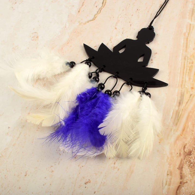 GLNRM Car, Home, Window & Garden for Positive Vibes for Decorative Car Hanging Ornament Dream Catchers (Buddha Flower) - Image 5