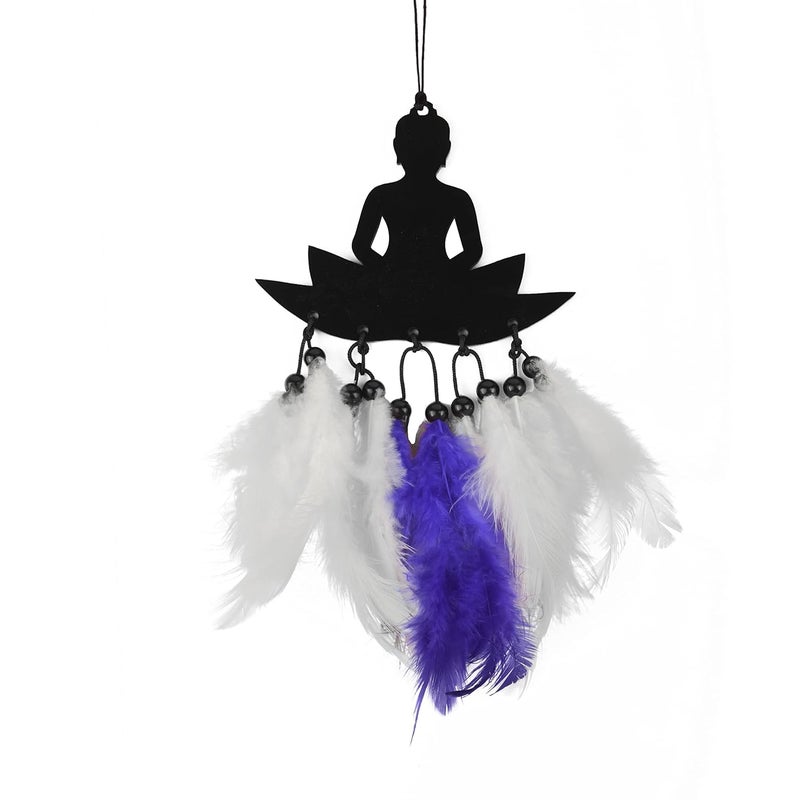 GLNRM Car, Home, Window & Garden for Positive Vibes for Decorative Car Hanging Ornament Dream Catchers (Buddha Flower) - Image 4