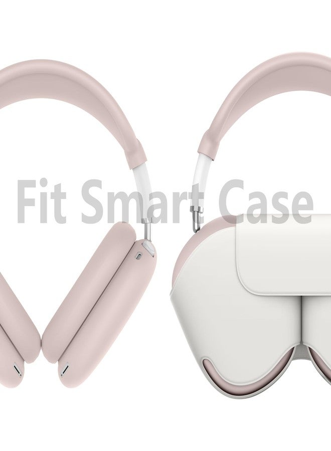 Polislime Silicone Case Cover for AirPods Max - Ear Pad, Cups, Headband Protector - Accessories for Apple AirPods Max New USB-C (2024) (Ivory) - Image 5