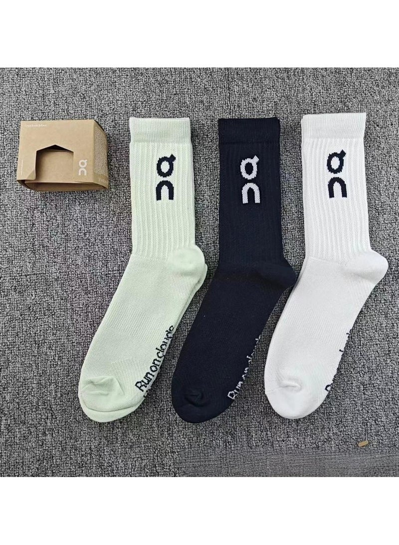 أون جوارب ON Running 3 في 1 بألوان مختلطة