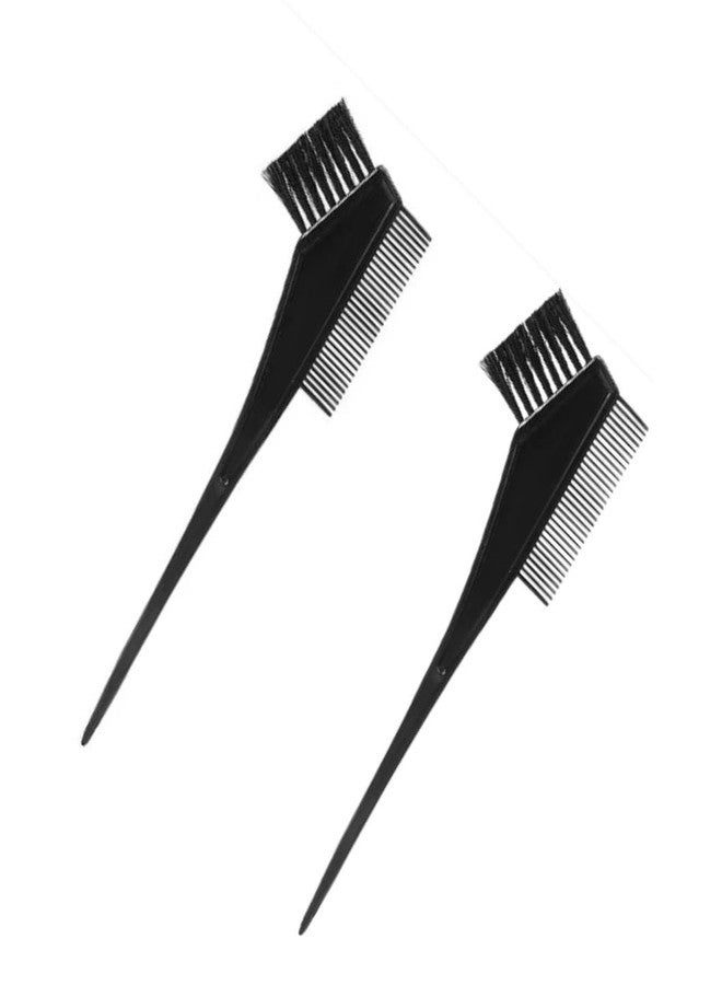 Hair Coloring Brush with Comb 2 in 1 Rat Tail Hair Dye Tint Brushes with Integrated Combs Dye Brushes Tool for All Over Color, Highlights and Root Touch Ups, for Men & Women | Hair Dye Brush with Comb - Image 5