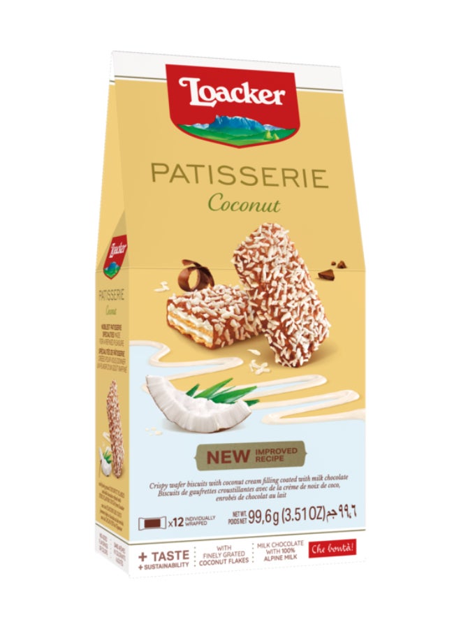 Loacker Pastisserie Coconut 99.6g - Image 1