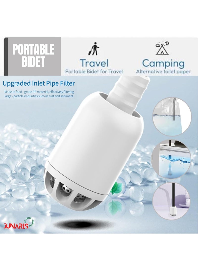 JUNARIS GO Bidet – Portable Bidet With High Pressure | Handheld Travel Bidet Compact Water Jet for Personal use, Gentle Care for Women, Men - Image 5