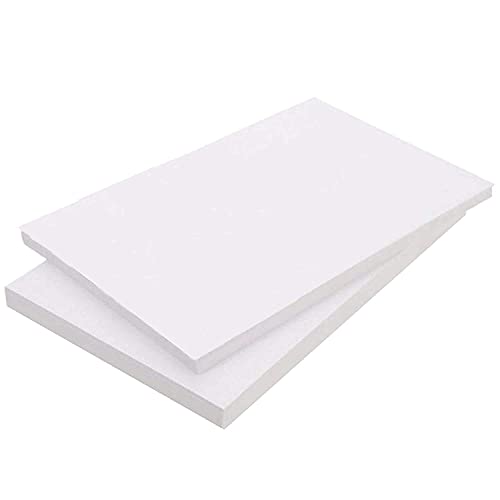 D S R Eclet A4 Size, 300 GSM Smooth Finish Ivory Drawing Paper Sheets, White, 16.5 Inch x 11.75 Inch, Combo Pack of 20 Sheets - Image 1