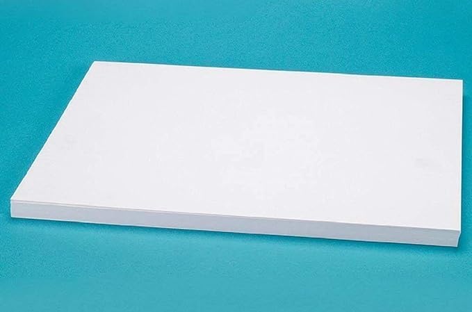 D S R Eclet A4 Size, 300 GSM Smooth Finish Ivory Drawing Paper Sheets, White, 16.5 Inch x 11.75 Inch, Combo Pack of 20 Sheets - Image 5