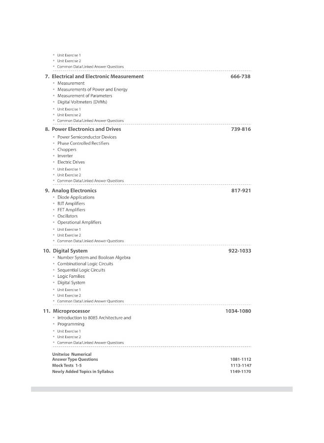 Arihant GATE TUTOR Study Guide for Electrical Engineering Exam 2026 | Fully Revised Edition with Gate Solved Papers (2025-2023) and 5 Mock Tests  - Image 5