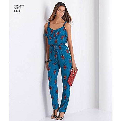 NEW LOOK 6373 Misses' Jumpsuit or Romper and Dresses Sewing Kit, Size A (8-10-12-14-16-18-20) - Image 3
