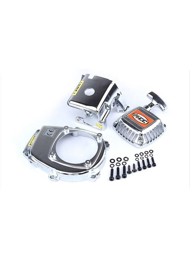 KingVal Replacement Below 30.5 CC Engine Protective Cover Case Set Compatible with 1/5 HPI KM Baja 5B 5T 5SC RC CAR - Image 2