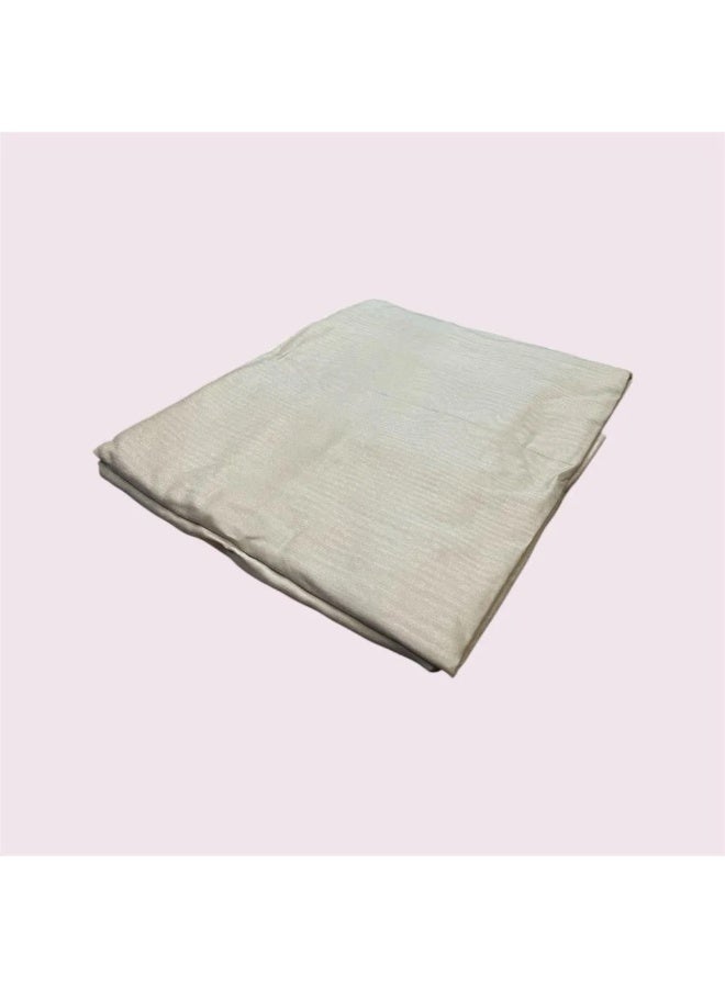 شرشف صلاة قطعة واحدة بدون تفصيل حجم كبير3×2 ، يتم وضعه على الرأس ولفه عند أداء الصلاة .