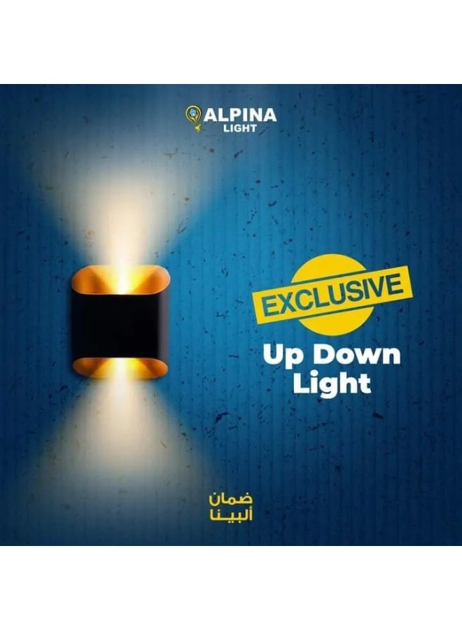 اب داون ديكور جسم اسود* جولد اضاءة ورم