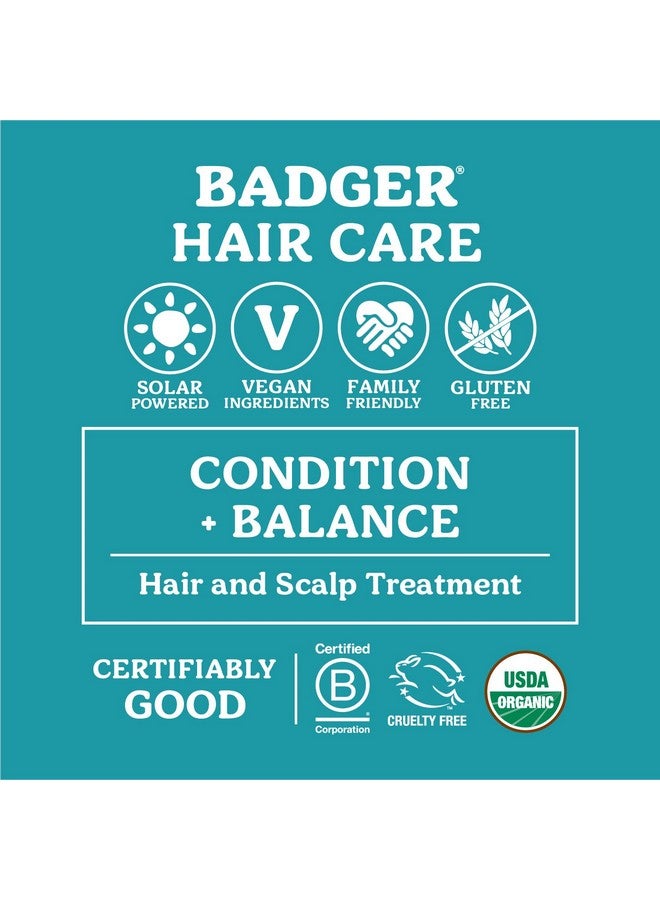 بادجير بادجر - زيت شعر الأرغان مع الجوجوبا والباوباب، علاج زيت الأرغان المغربي للشعر الجاف والتالف أو المجعد، بلسم يُترك على الشعر، مرطب عضوي مقوي. 2 أونصة سائلة - Image 4