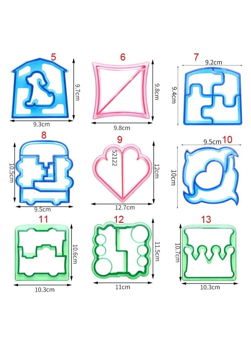Generic Sandwiches Cutters Maker Cutter Bread Mold Food Cutting  - Image 3