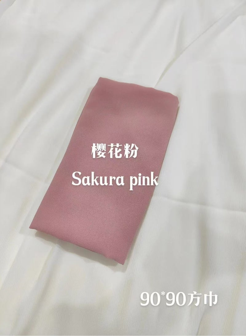 hijab/Simple prayer headscarf for women/Chiffon scarfBreathable cool scarf/ 