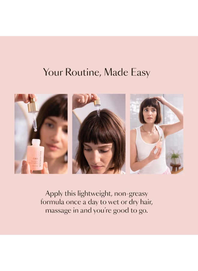 VEGAMOUR GRO Hair Serum for Hair Thinning, Thicker Fuller Looking Hair, Non Oily Serum for Healthier Scalp, 30 day Supply 1.0 fl oz, 1 pack - Image 2