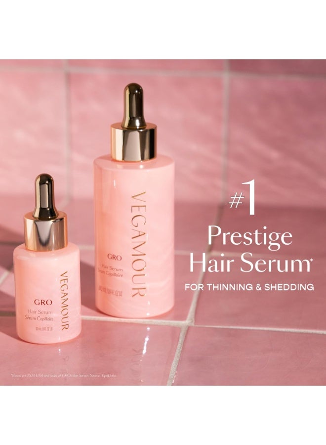 VEGAMOUR GRO Hair Serum for Hair Thinning, Thicker Fuller Looking Hair, Non Oily Serum for Healthier Scalp, 30 day Supply 1.0 fl oz, 1 pack - Image 4