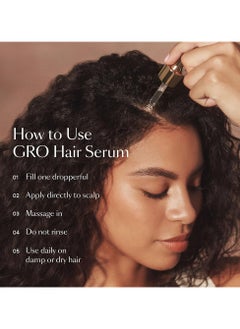 VEGAMOUR VEGAMOUR GRO Hair Serum for Hair Thinning, Thicker Fuller Looking Hair, Non Oily, 1.7 fl oz, 1 pack  - Image 2