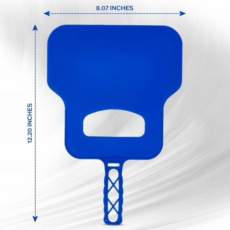 MARKQ BBQ Hand Fan for Outdoor Cooking | Portable Plastic Barbecue Fire Bellow | Camping, Hiking & Picnic Grill Accessories – Assorted Colors (PACK OF 1) - Image 3