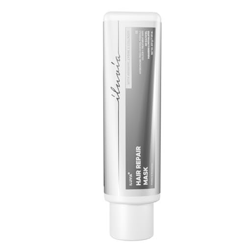 iluvia Hydrophobic Hair Repair Mask (Humidity-Resistant, Anti-Frizz Hair Mask, Repairs Dry, Brittle, Chemically Treated Hair, 200g - Image 1